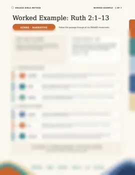 Preview of the Ruth 2 worked example; the full walkthrough is in the workbook