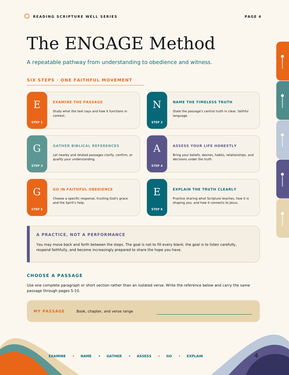 The ENGAGE Method spread